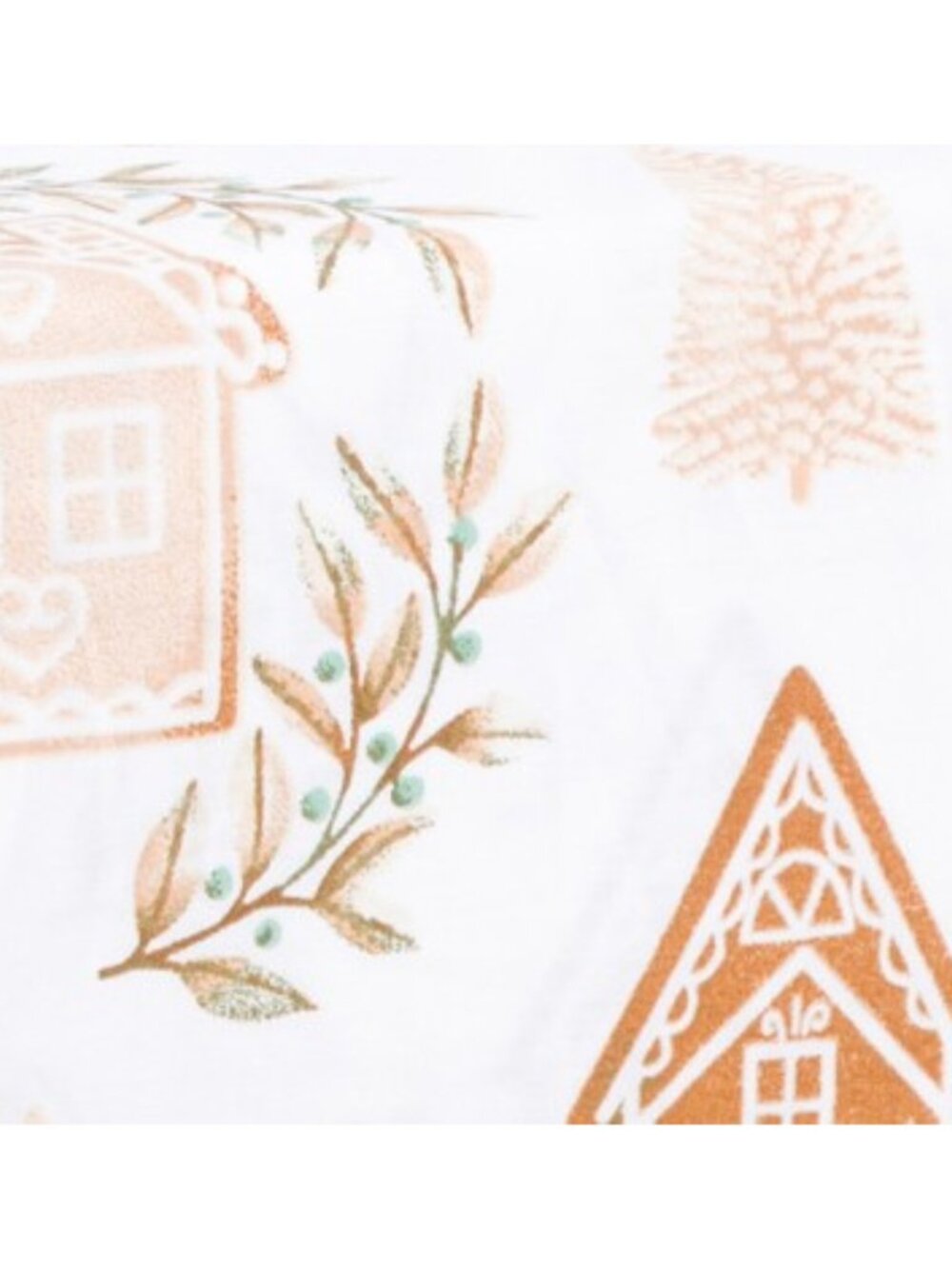 LAURA ASHLEY Gingerbread Cotton Sheet Set - Picture 3 of 3